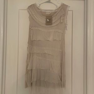 Brand new never worn light weight made in Italy cotton dress